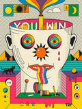 Jazzberry Blue - You-win-nice-try Poster