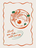 Morning Fuel Breakfast Poster