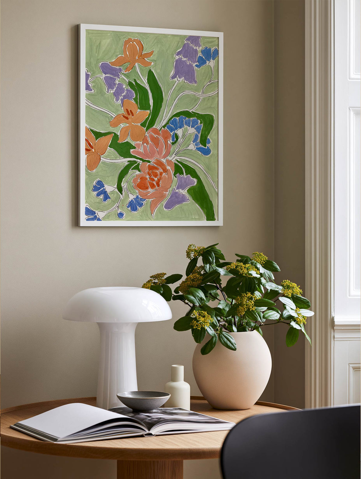 Rushati Chowdhury - Colorful Wildflower Bouquet Poster