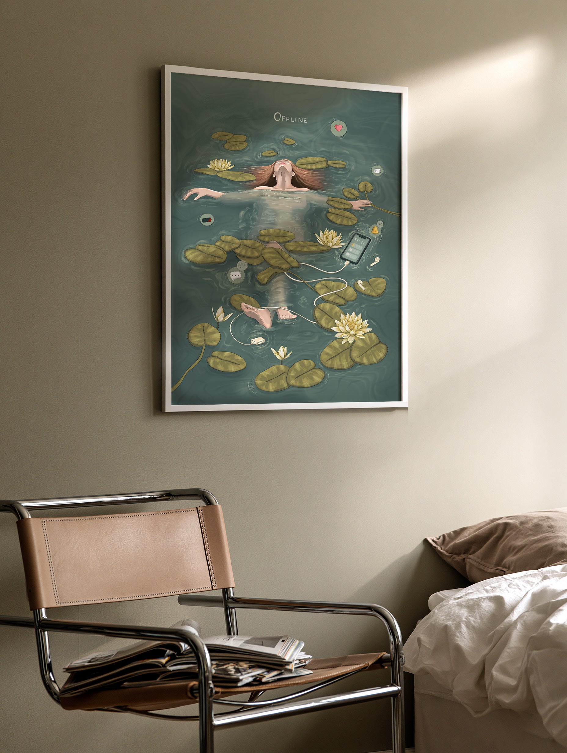 Lisen Vennesland - Offline Poster