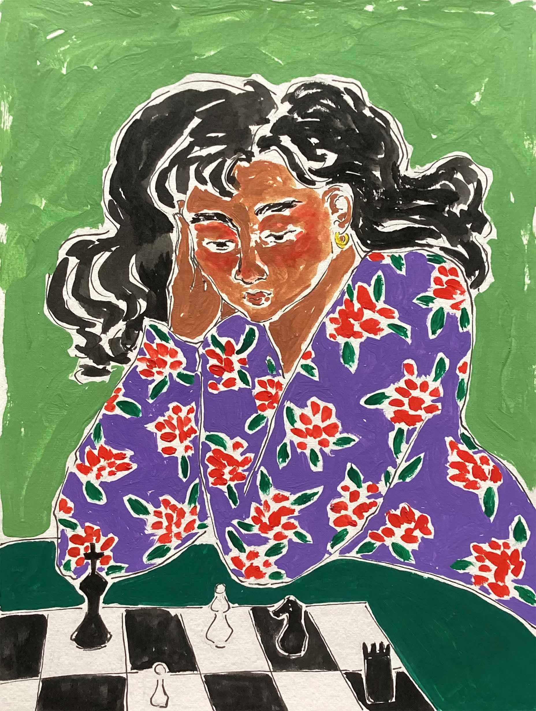 Rushati Chowdhury - Chess Player Poster