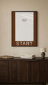 Fresh Start Minimalist Motivational Poster Mockup