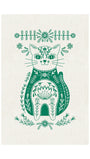Alexendra Weise - Whimsical Folk Cat Poster