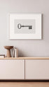 The Key Vintage Poster Mockup