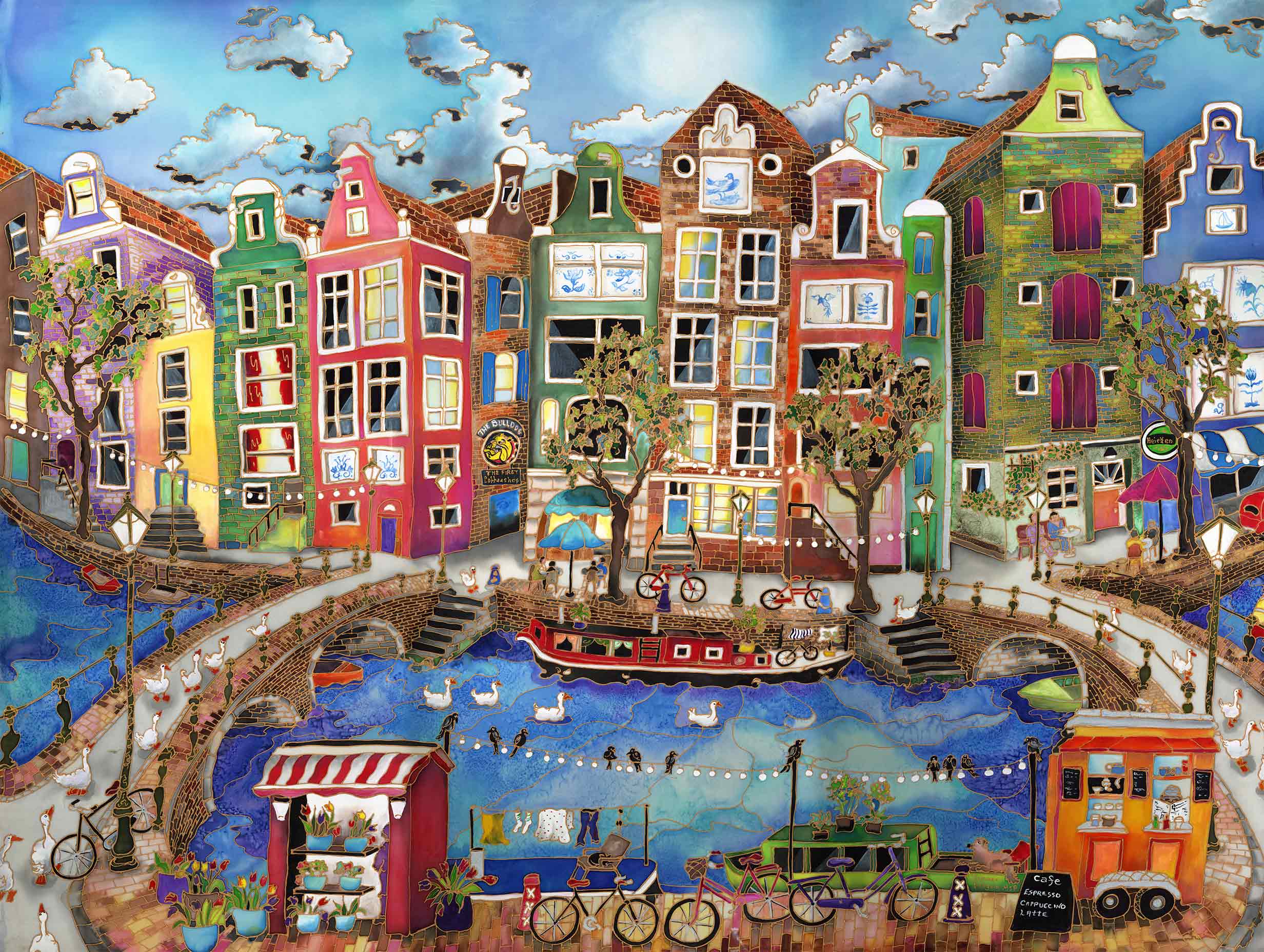 Linnea Pergola - Amsterdam Poster