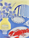 Santorini-plakat Arkitekturplakat