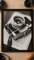 Fujifilm X100S Vintage Poster Mockup