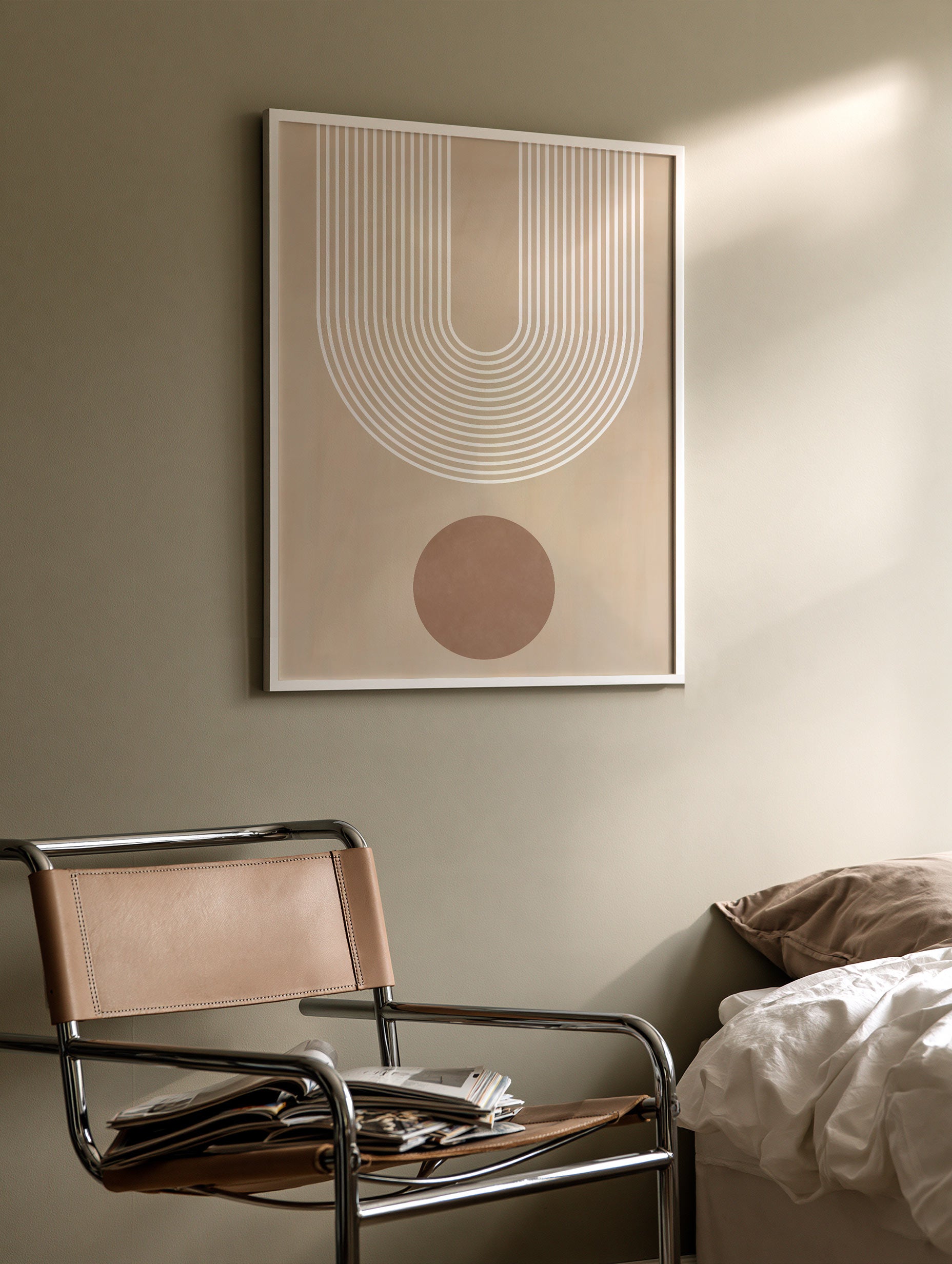 Elena Ristova - Beige Arc Poster No. 2