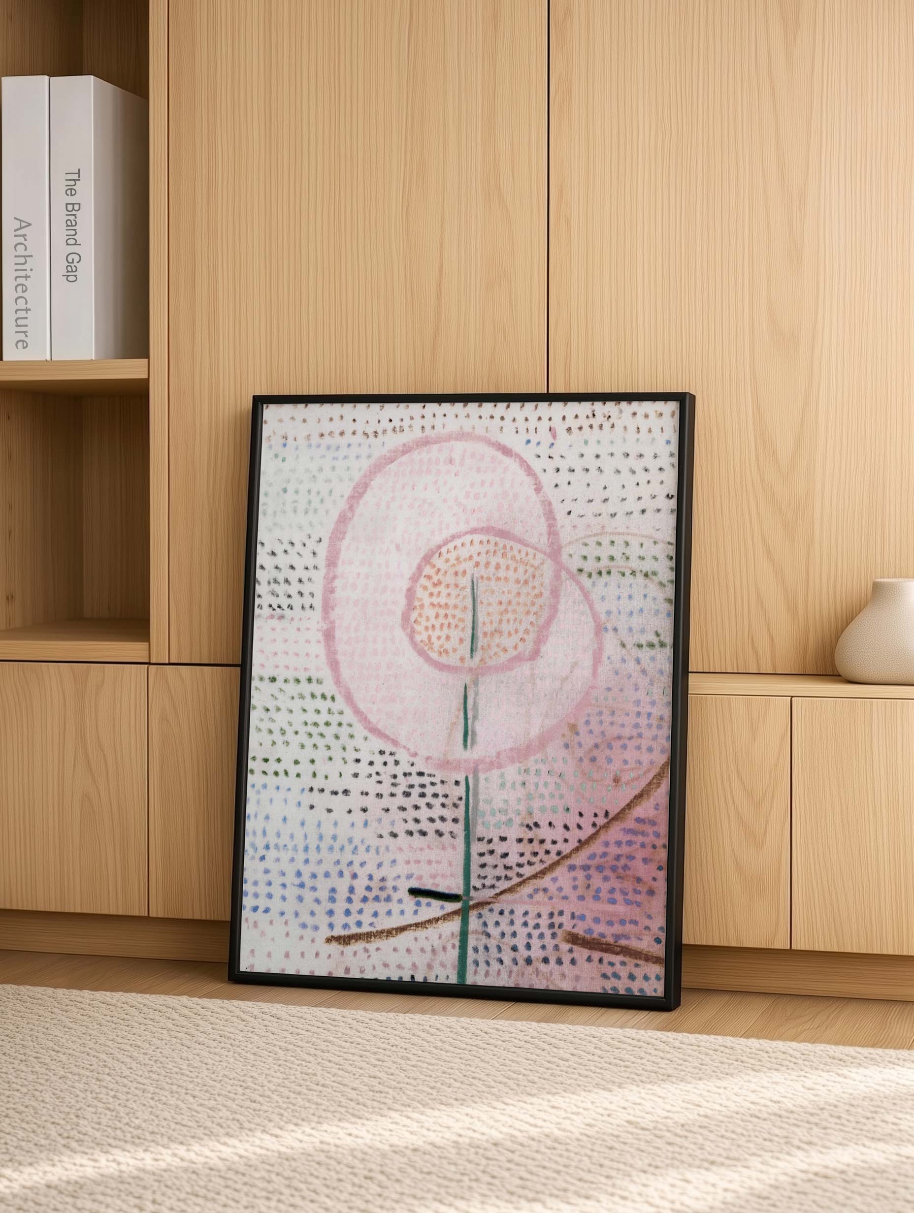 Blossoming (Aufblühend) Paul Klee Art Print Mockup