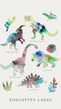 Alexendra Weise - Forgotten Lands Dinosaurs Poster