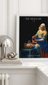 The Milkmaid Johannes Vermeer Art Mockup