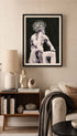The Thinker Auguste Rodin Art Print Mockup