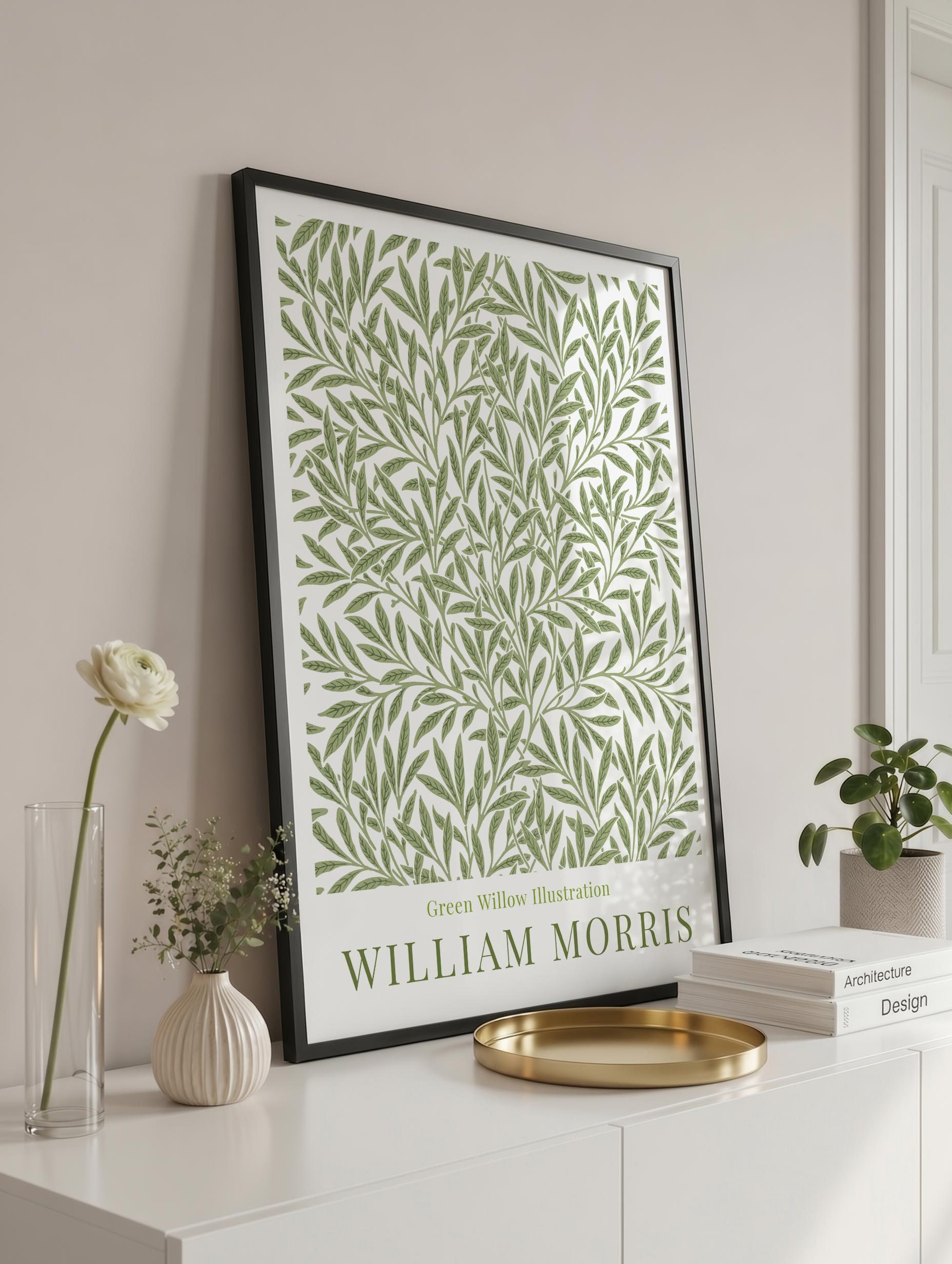 Pilekvistmønster - William Morris