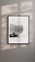 Zenit E Camera Vintage Poster Mockup