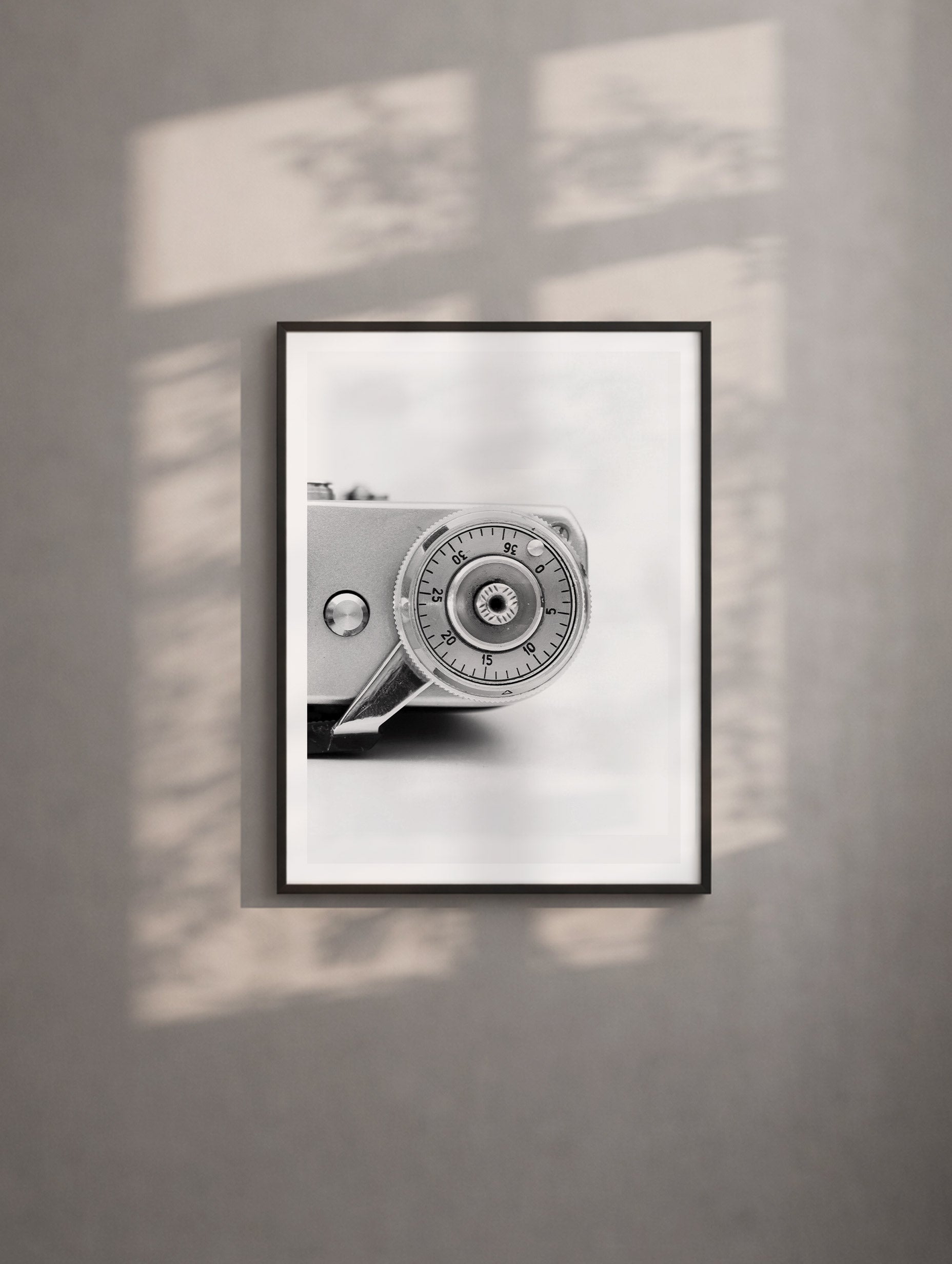 Zenit E Camera Vintage Poster Mockup
