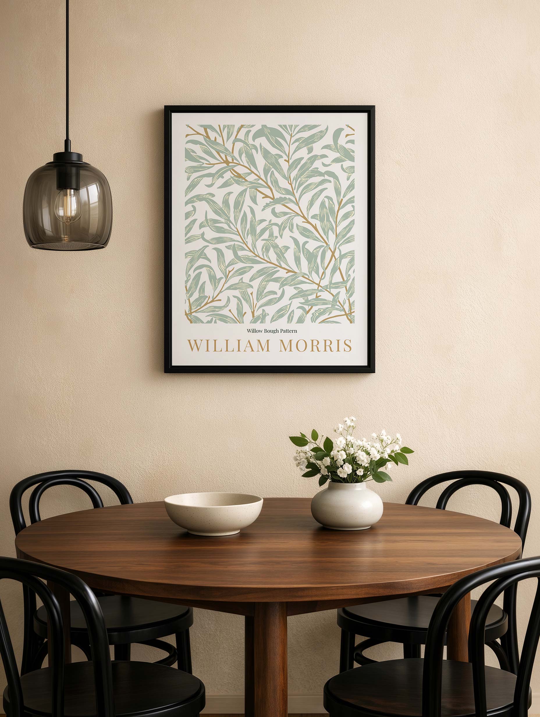 Mønsteret Willow Bough – William Morris-plakat nr. 4