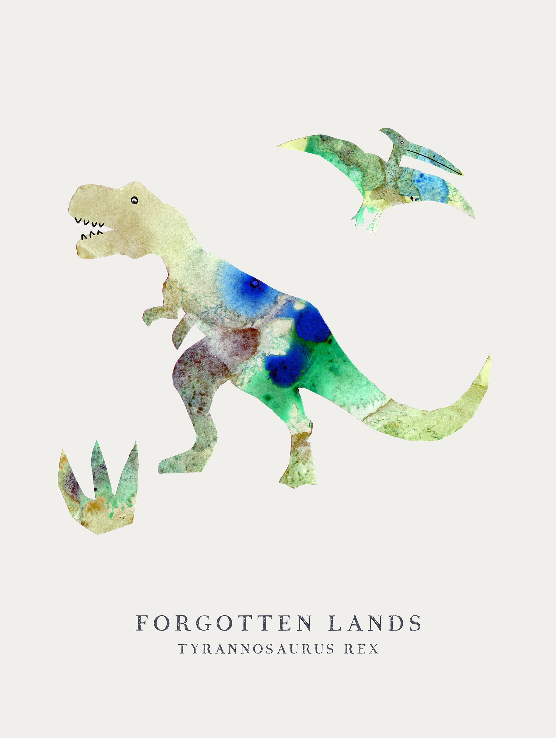 Alexendra Weise - Forgotten Lands Tyrannosaurus Rex Poster
