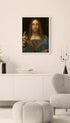 Saviour of the World - Leonardo Da Vinci Art Print Mockup