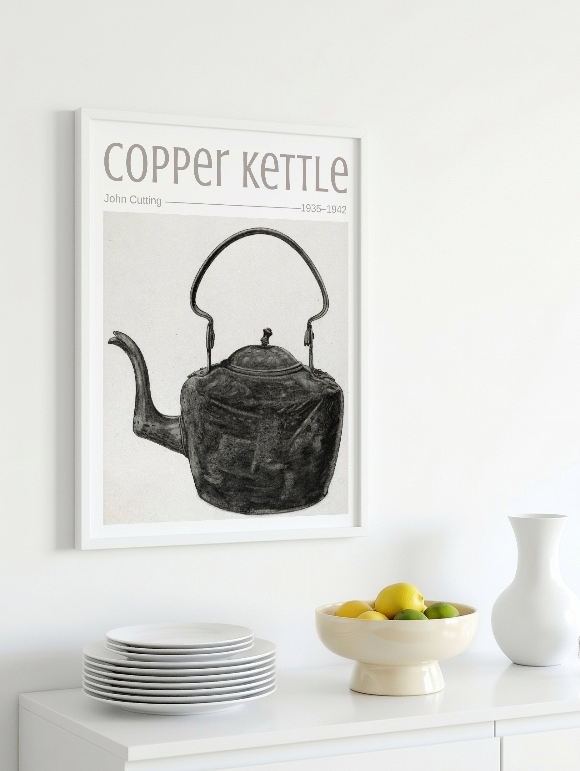 Copper Kettle John Cutting plakat