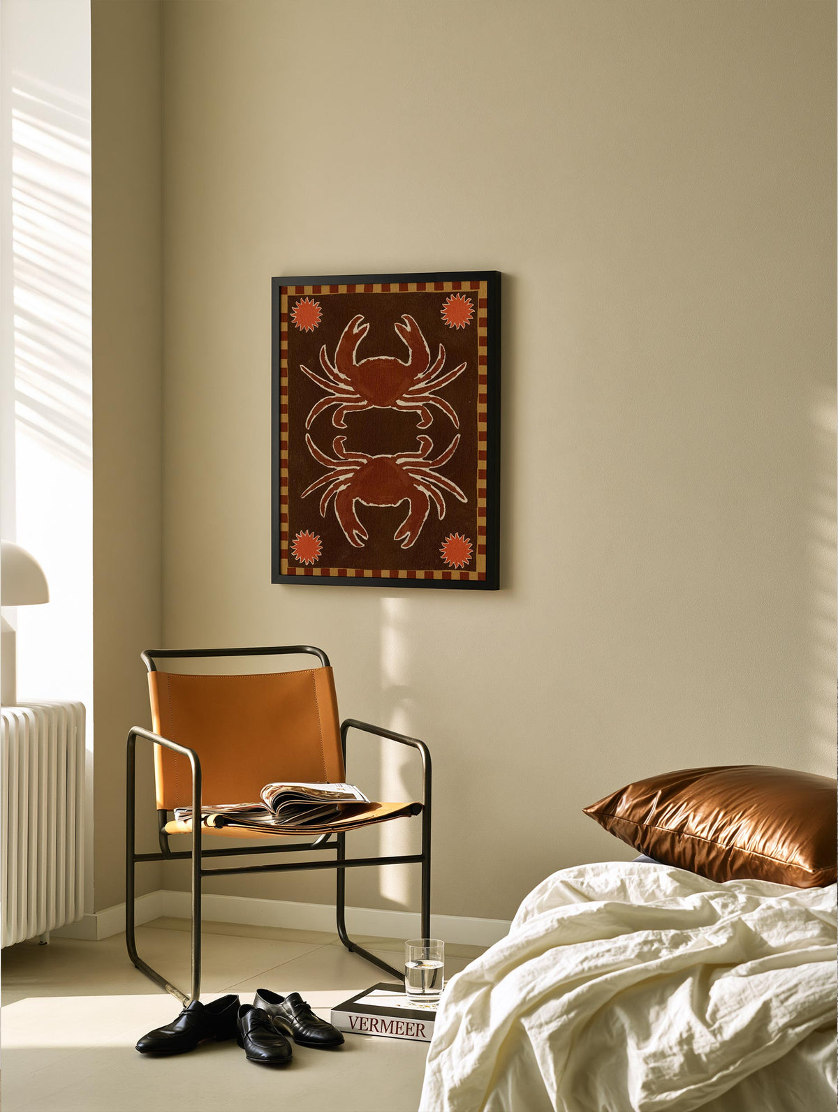 Santorini-plakat Arkitekturplakat