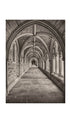 Armfield Stone Arched Hallway Art Print