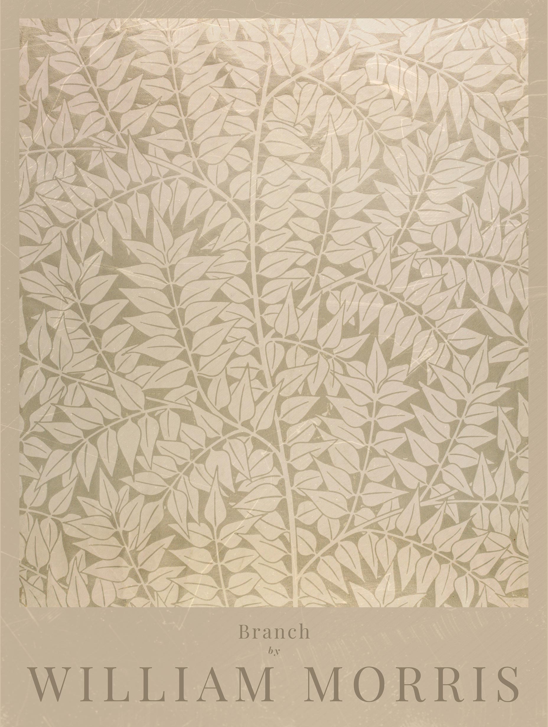 Branch William Morris Art Print