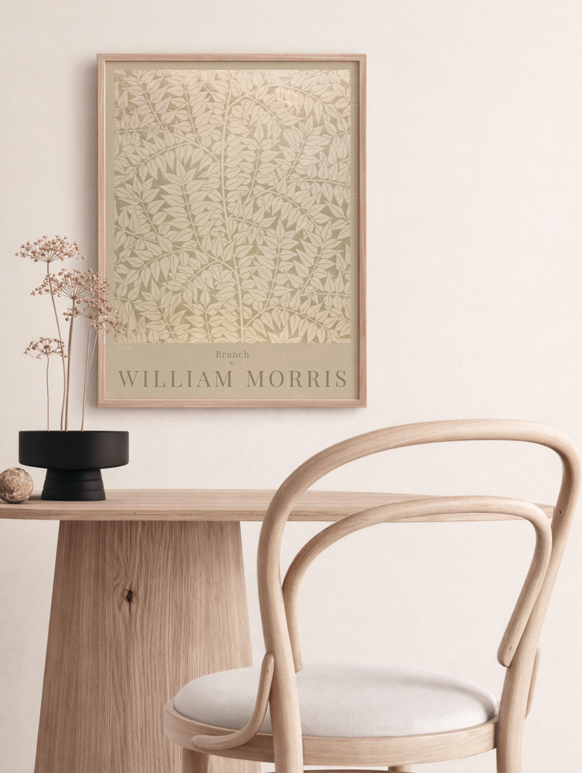 Branch William Morris Art Print Mockup