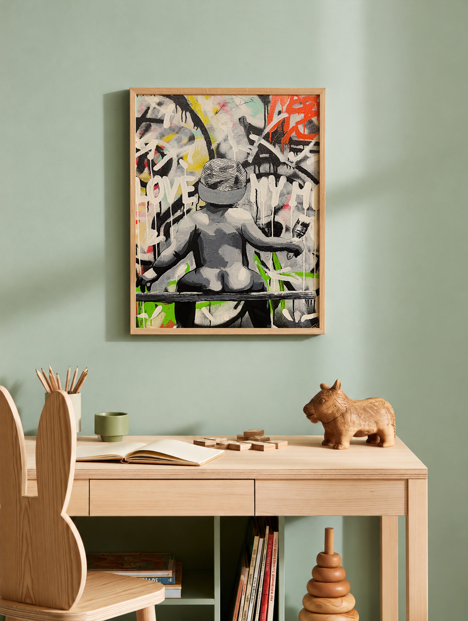 Grön Inredning Stilleben – Henri Matisse
