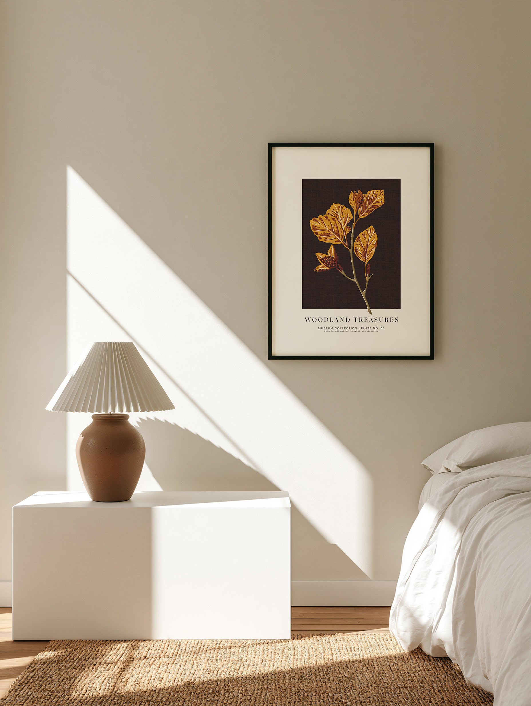 Santorini-plakat Arkitekturplakat