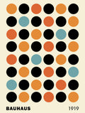 Bauhaus Dots Poster