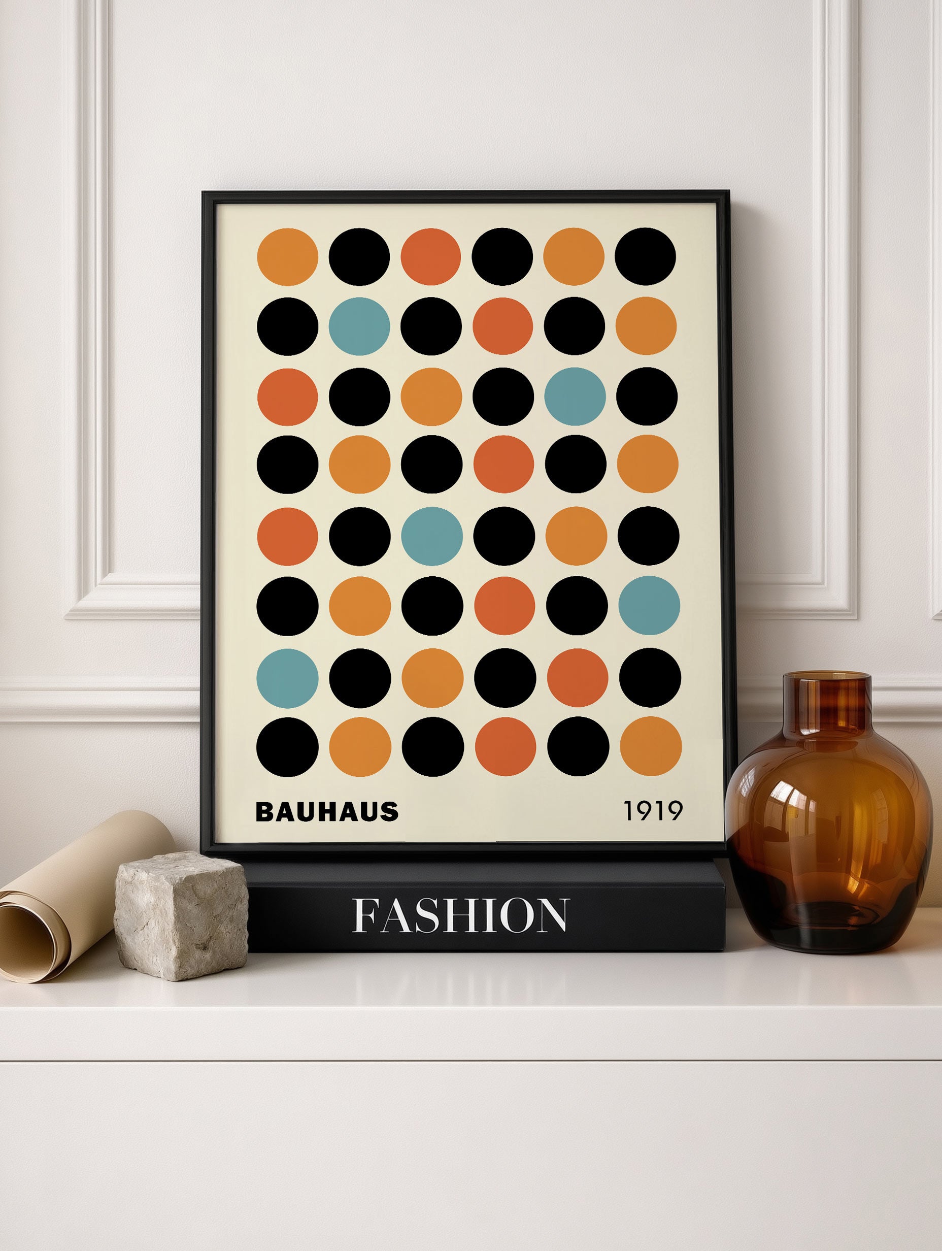 Bauhaus Dots Poster