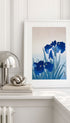 Blue Irises No. 2 - Ohara Koson Mockup