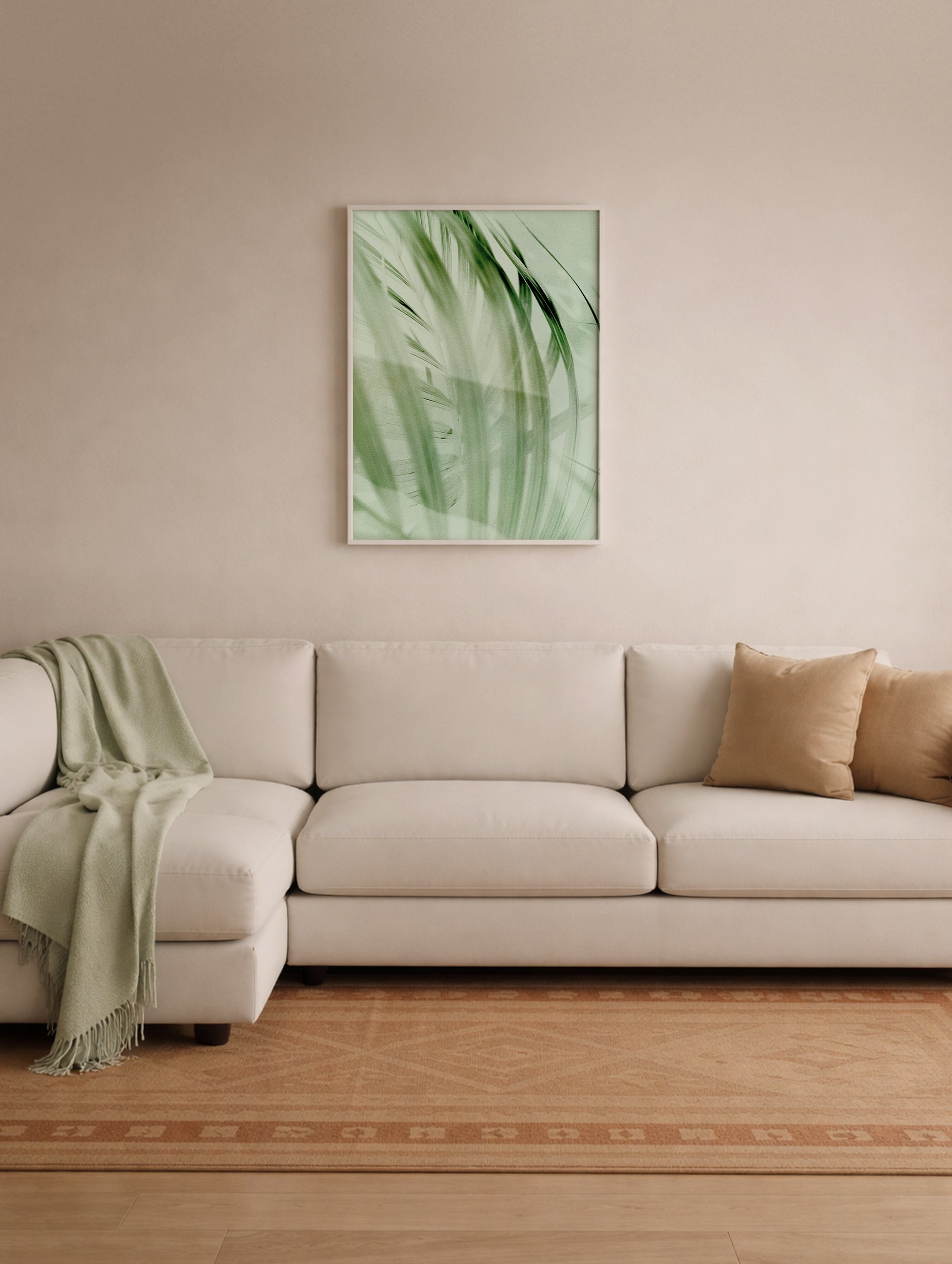 Palm Leaves Art Print