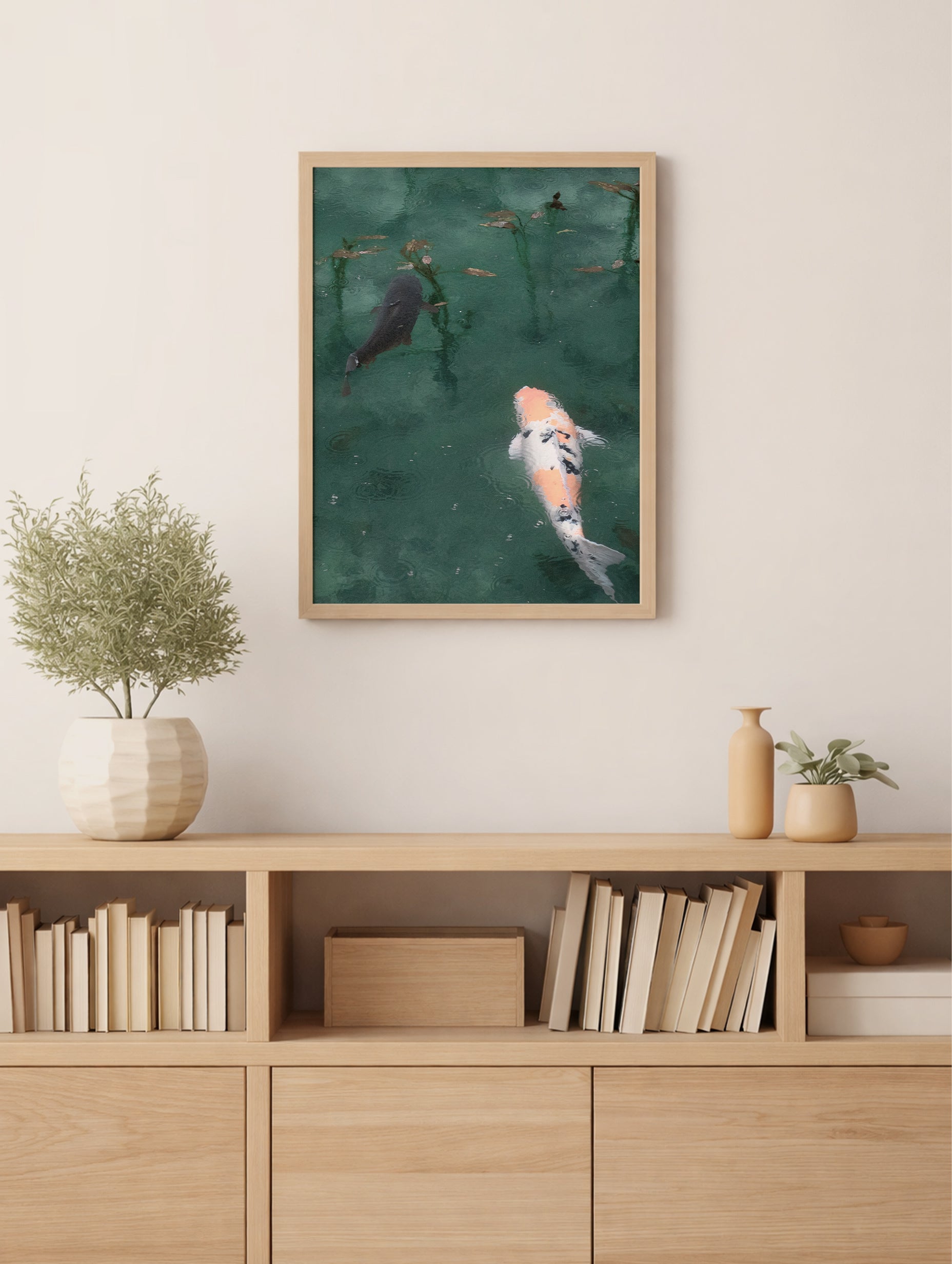 Koi Fish Animal Art Print