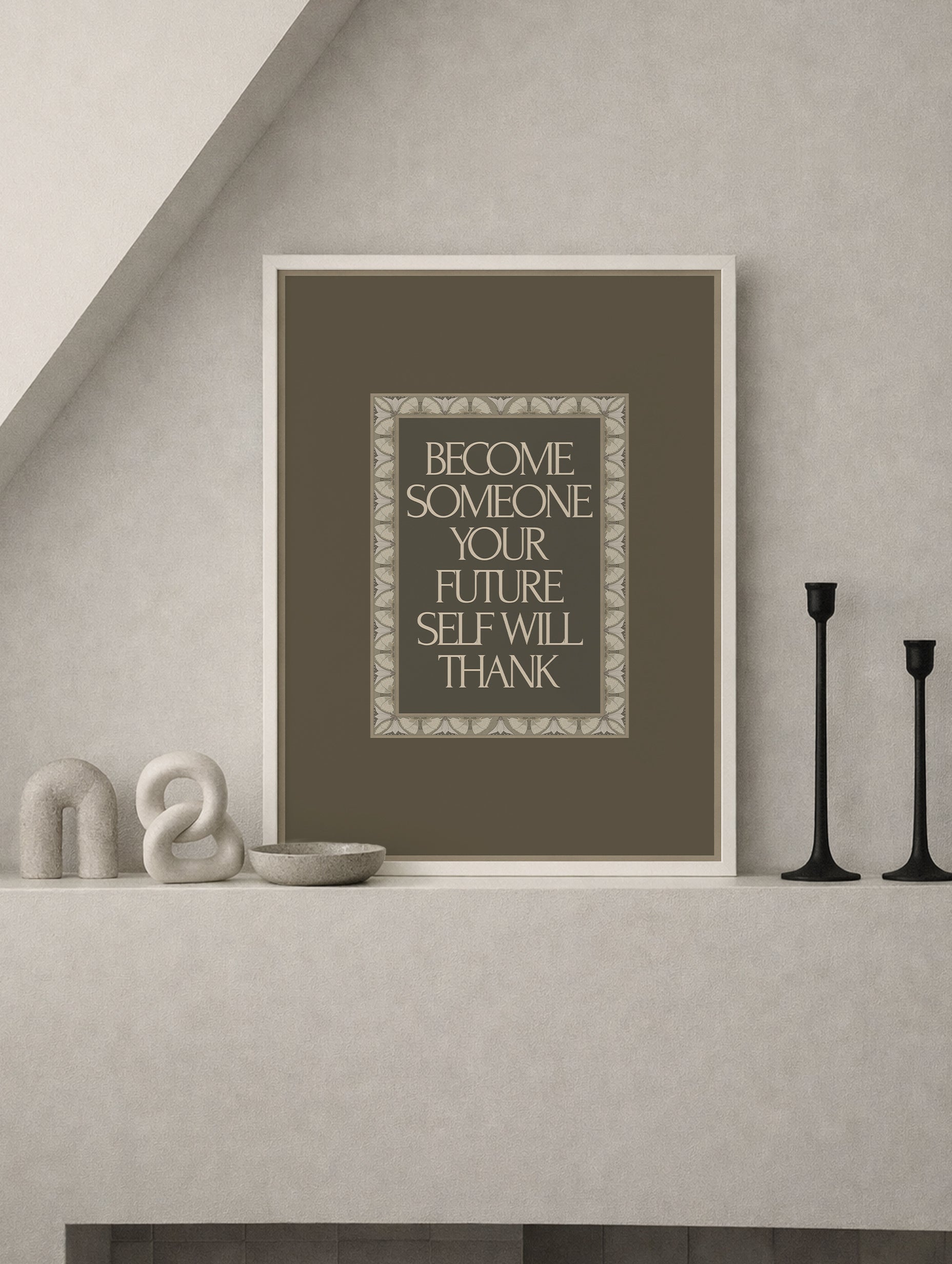 Future Self Motivational Poster