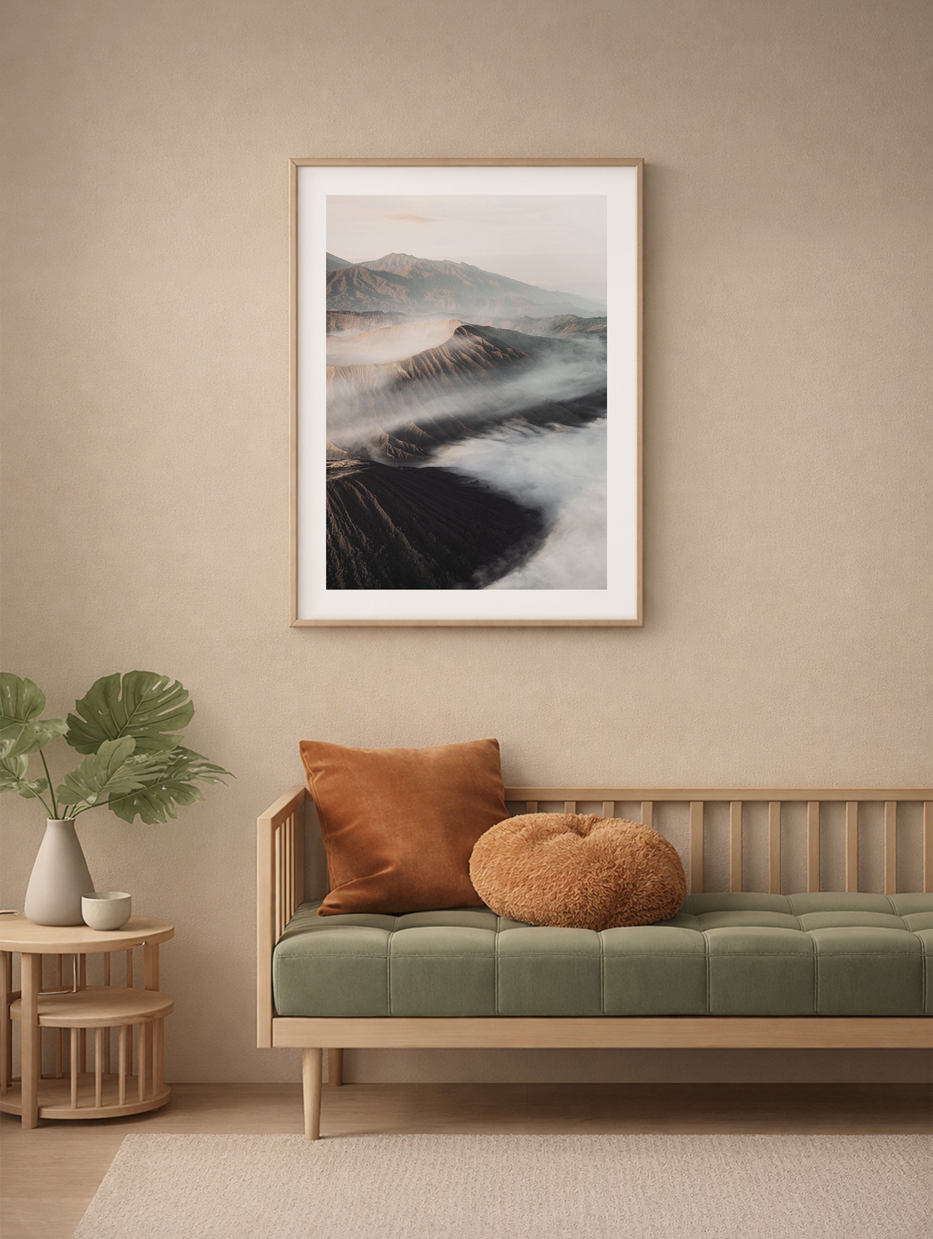 Mount Bromo Mountain Wall Art