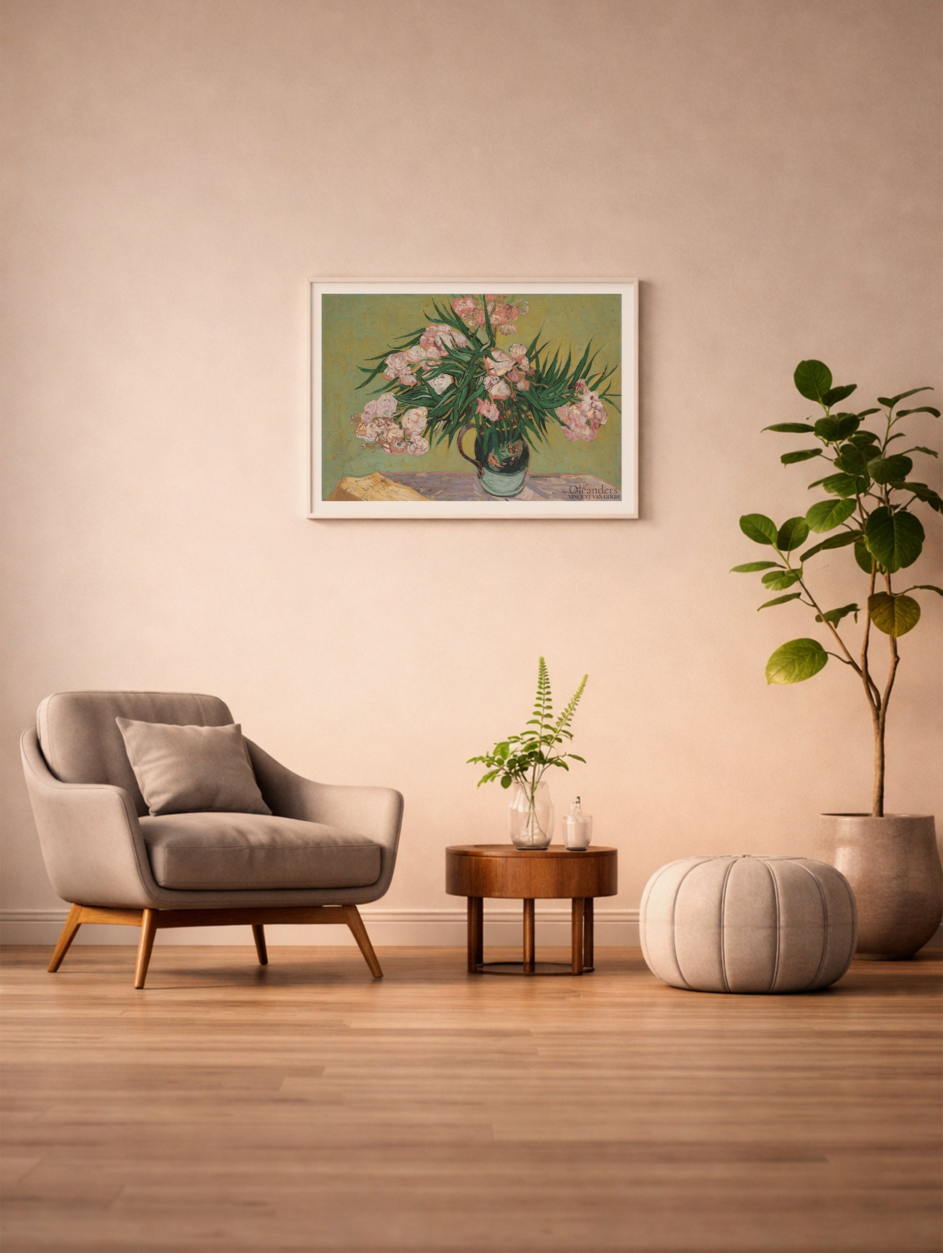 Oleanders Van Gogh Art Print No 2