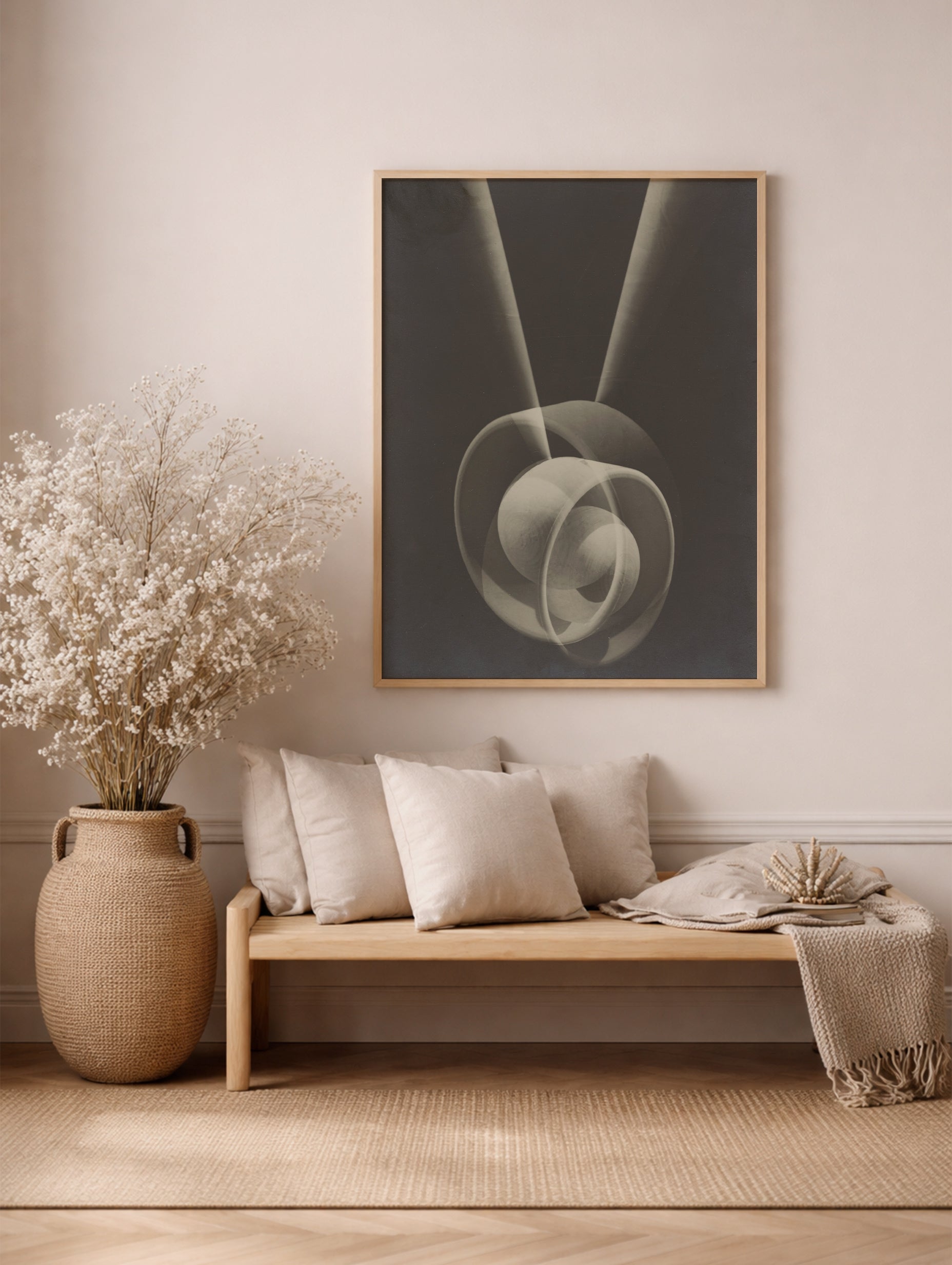 Abstract Shapes Hannes Maria Flach Art Print