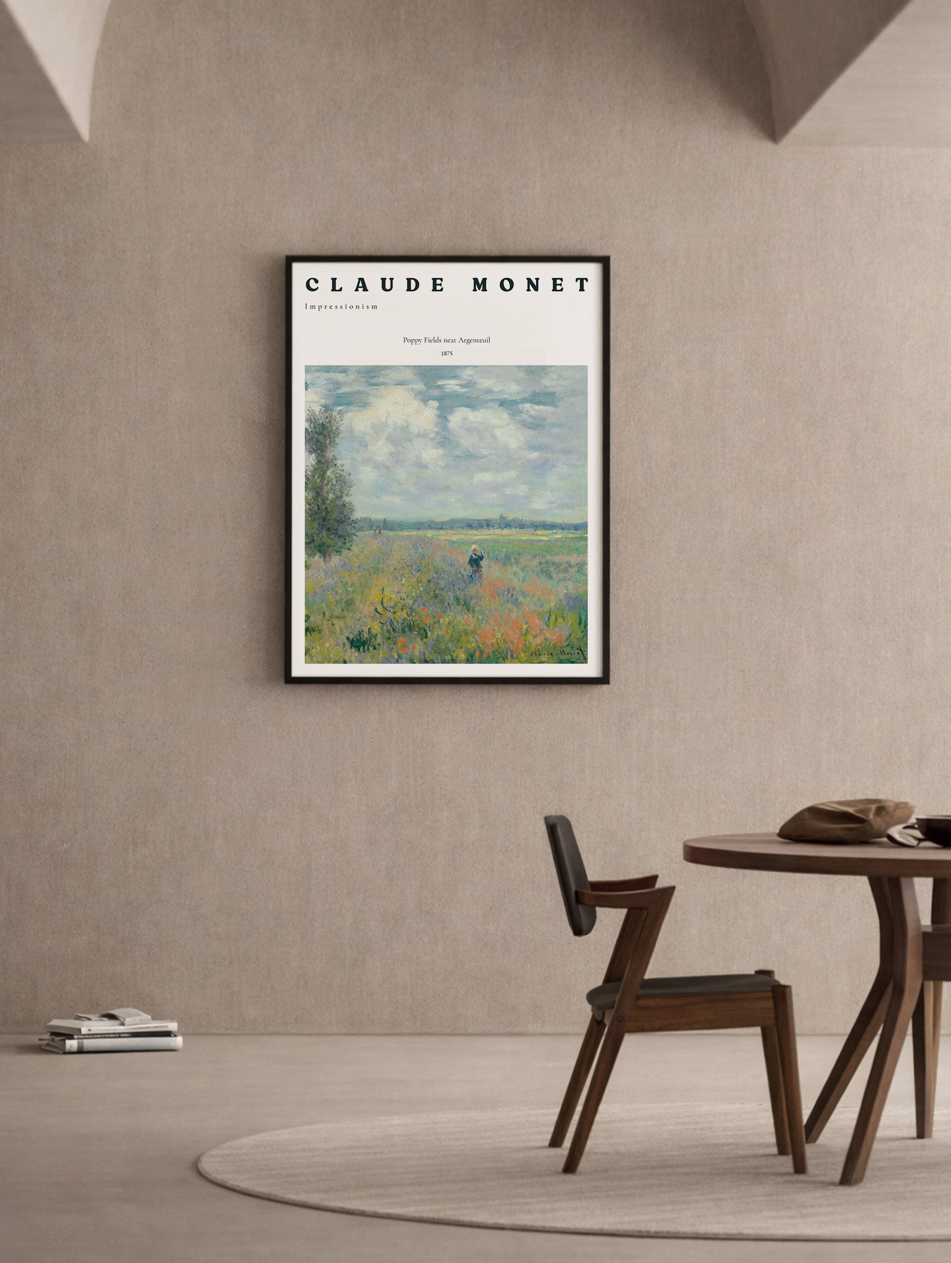 Poppy Field near Argenteuil - Claude Monet