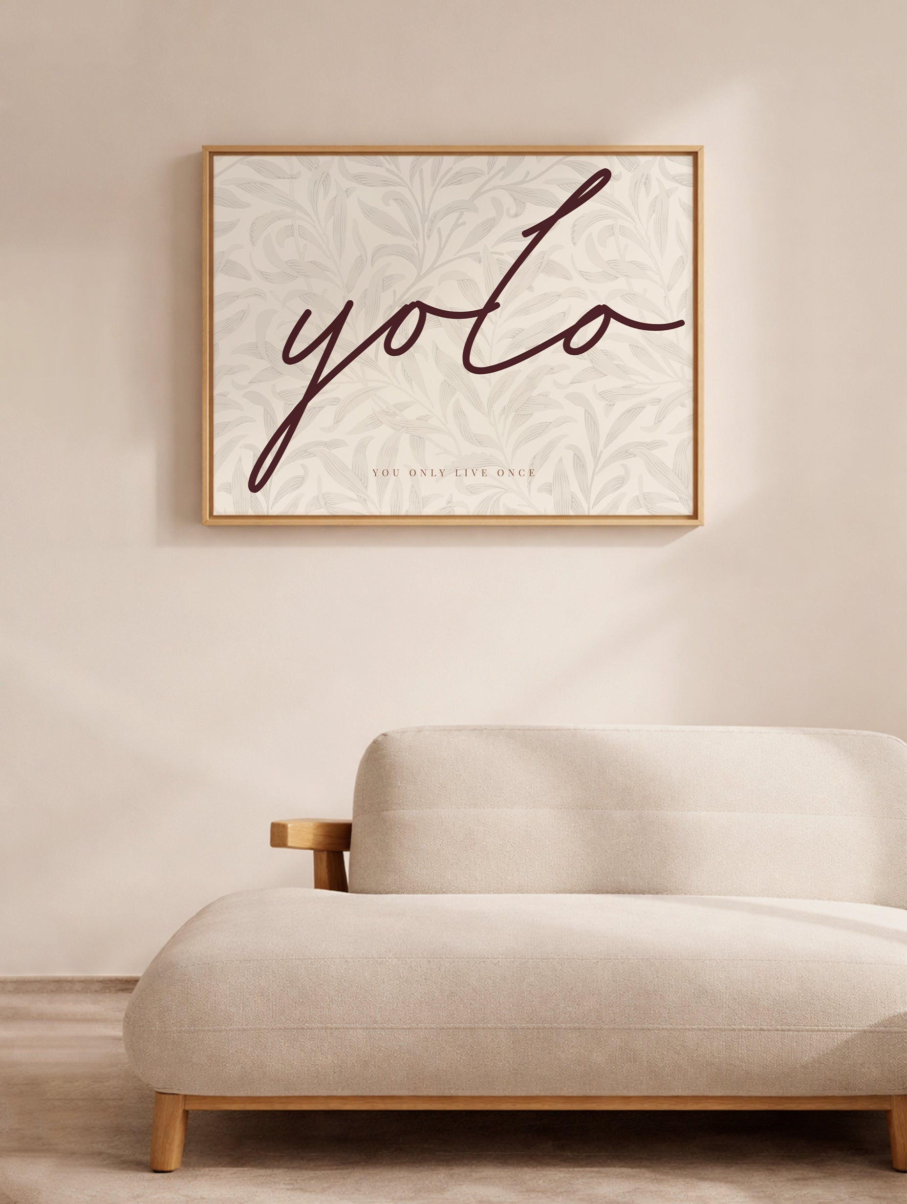 YOLO Typography Poster No 2
