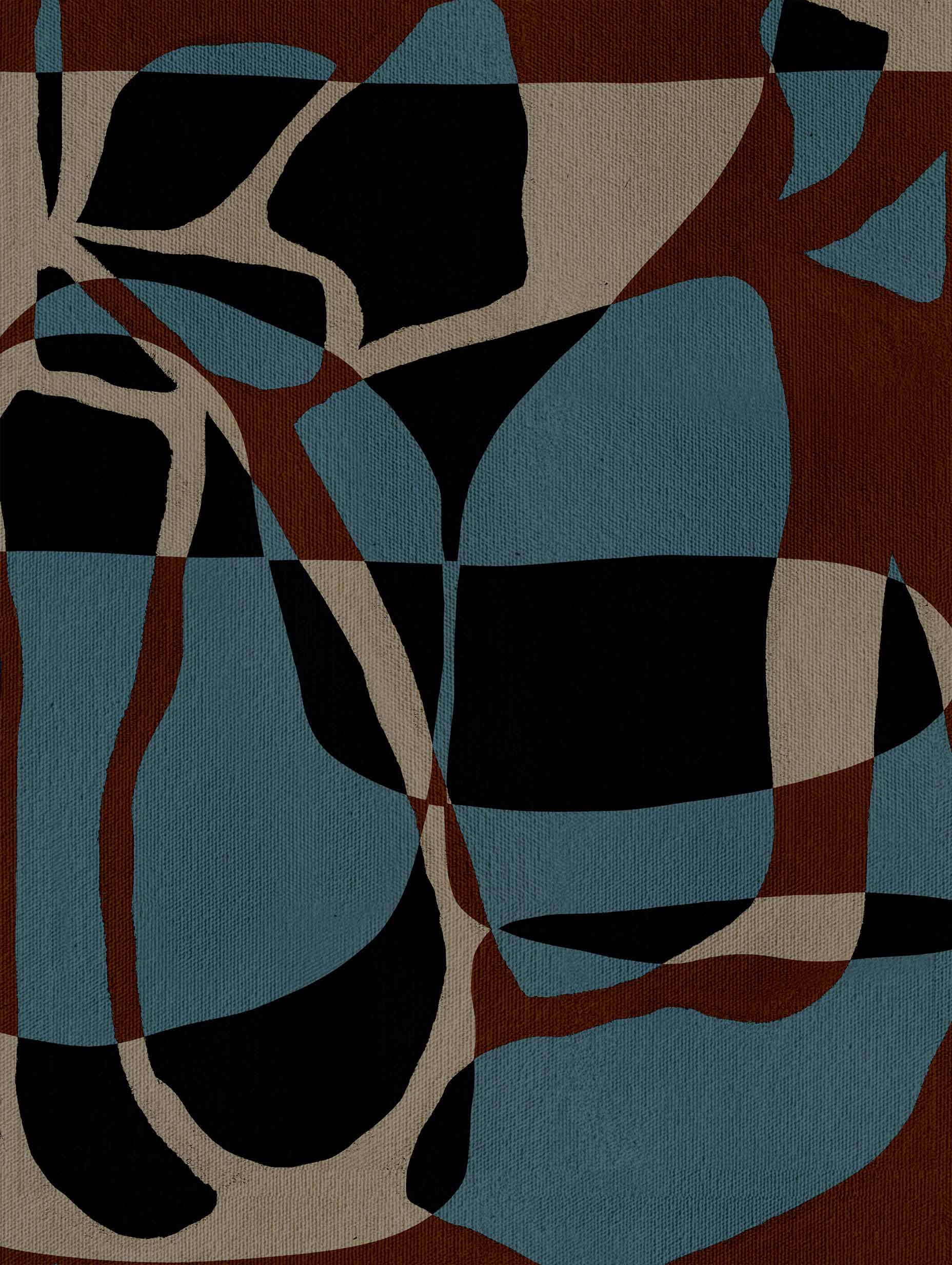 Shatha Al Dafai - Contour 3 Poster