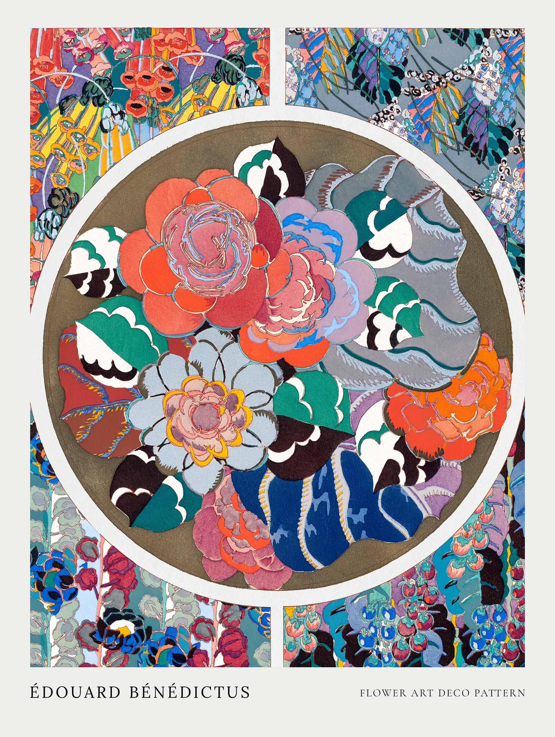 Flower Pattern - Édouard Bénédictus