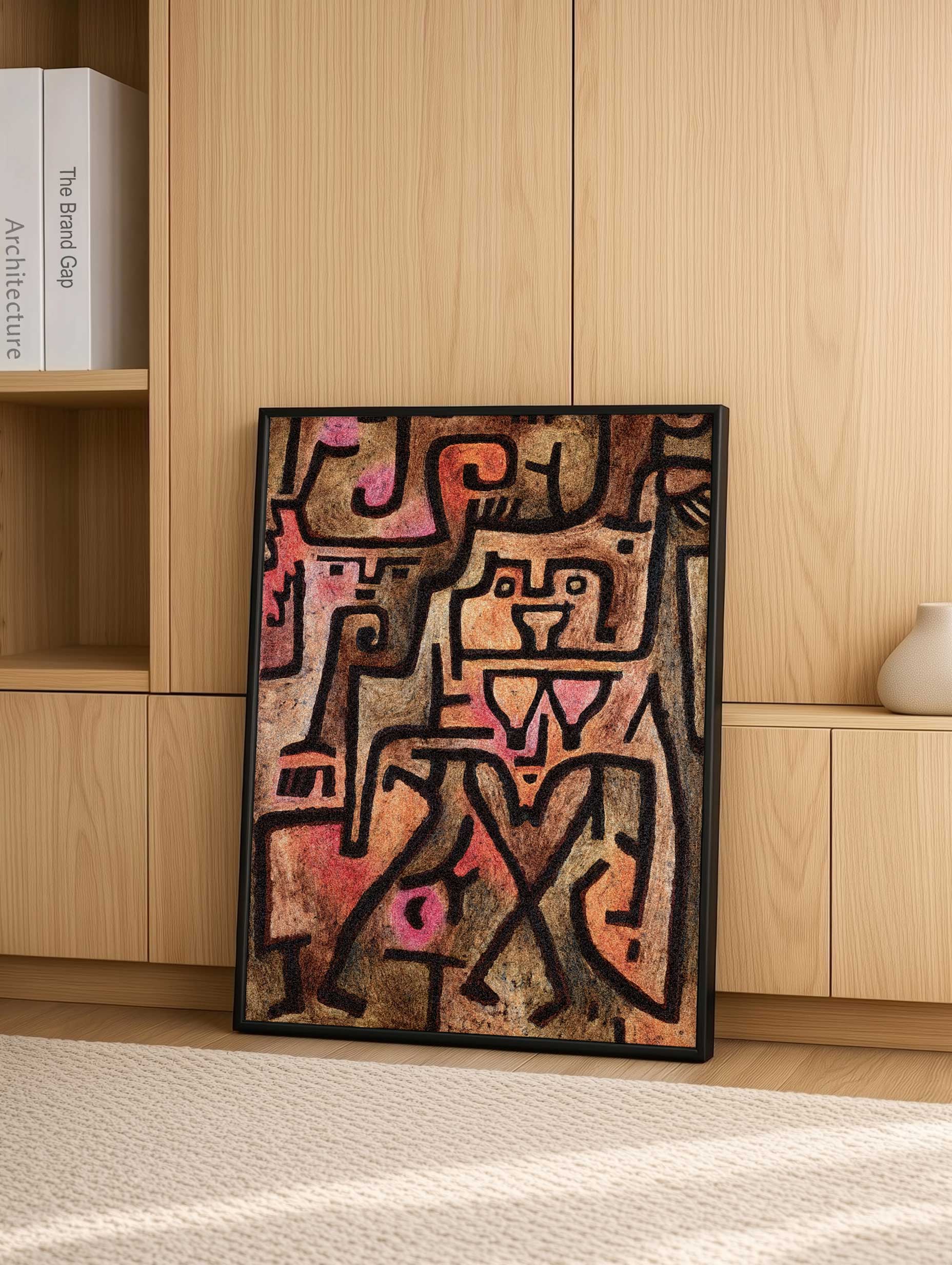 Skogshekser Paul Klee kunsttrykk
