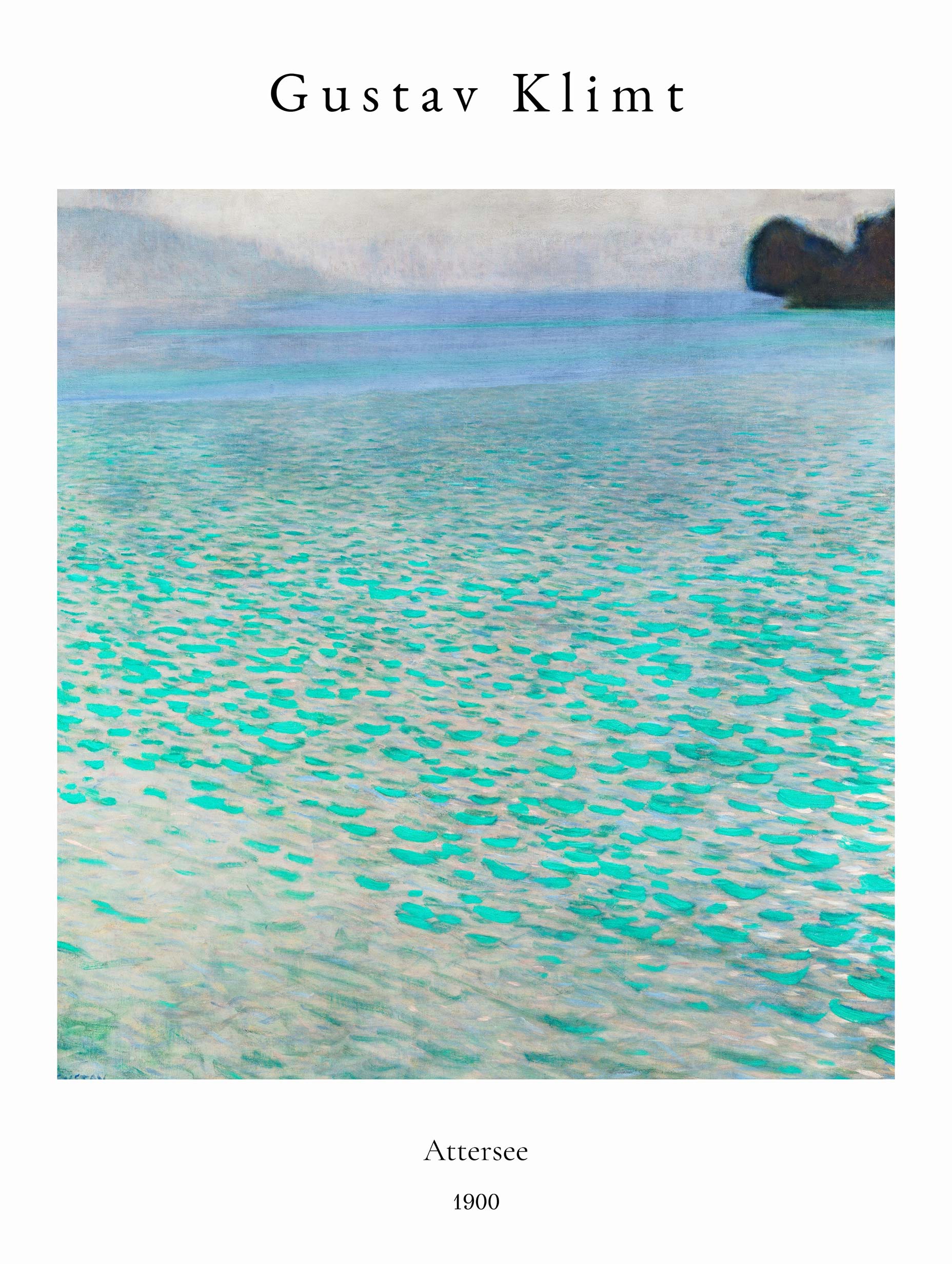 On Lake Attersee - Gustav Klimt