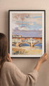 Ponte Vecchio, Florence - George Elbert Burr Art Pint Mockup