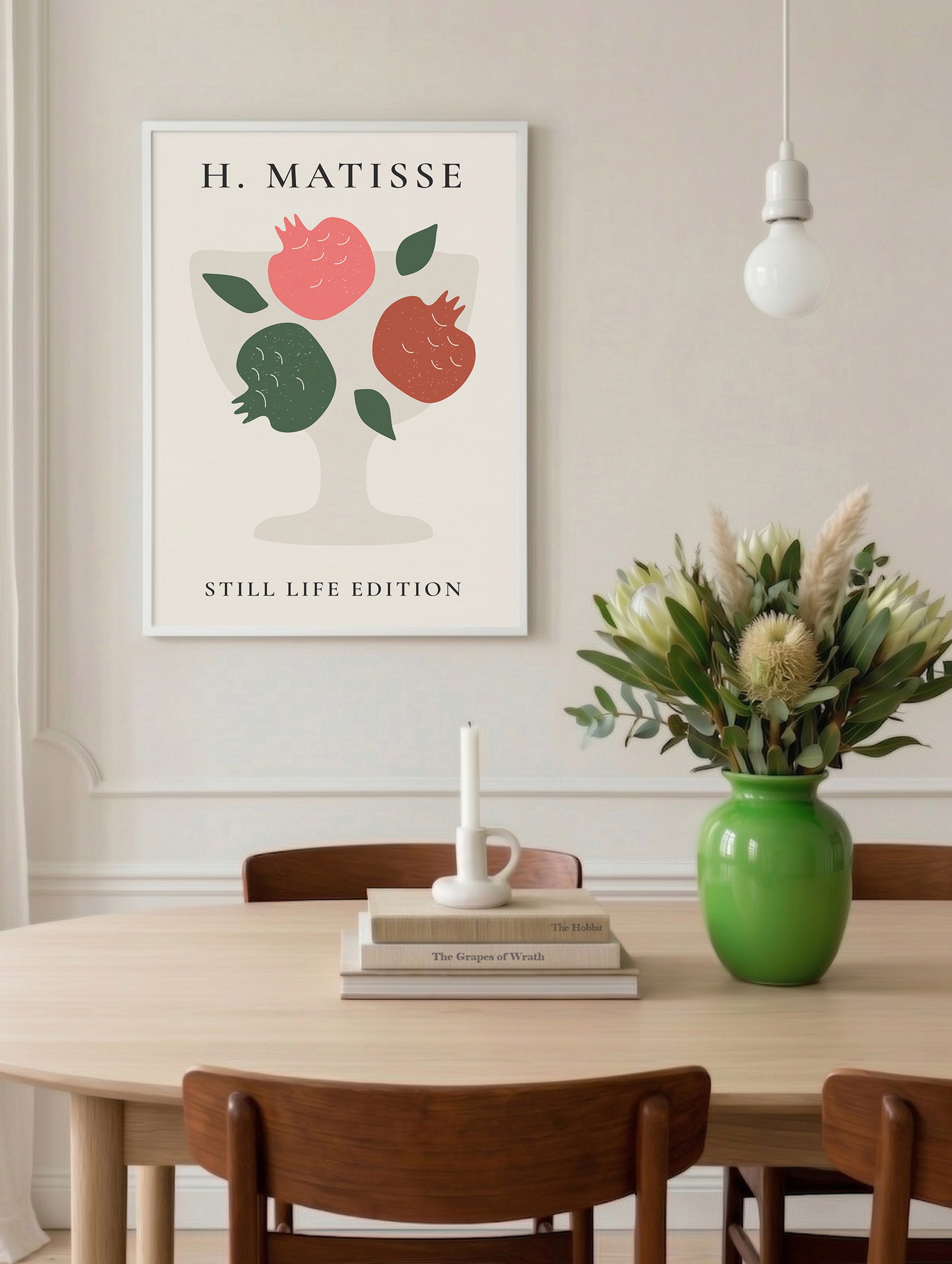 Santorini-plakat Arkitekturplakat