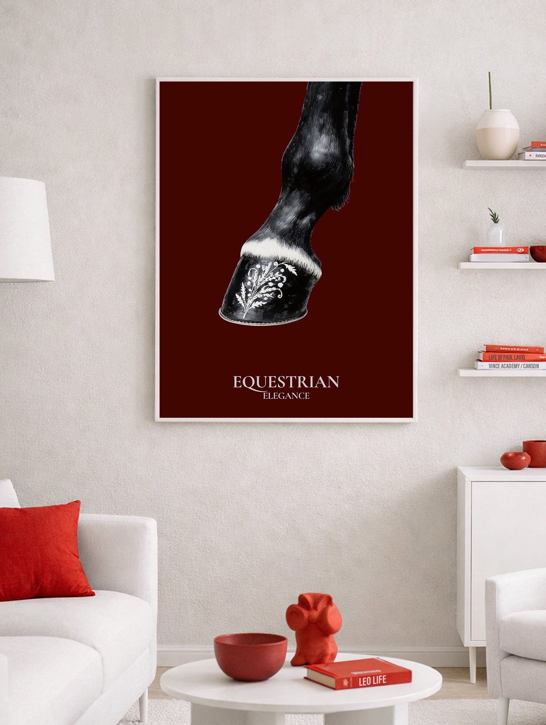 Equestrian Elegance-plakat