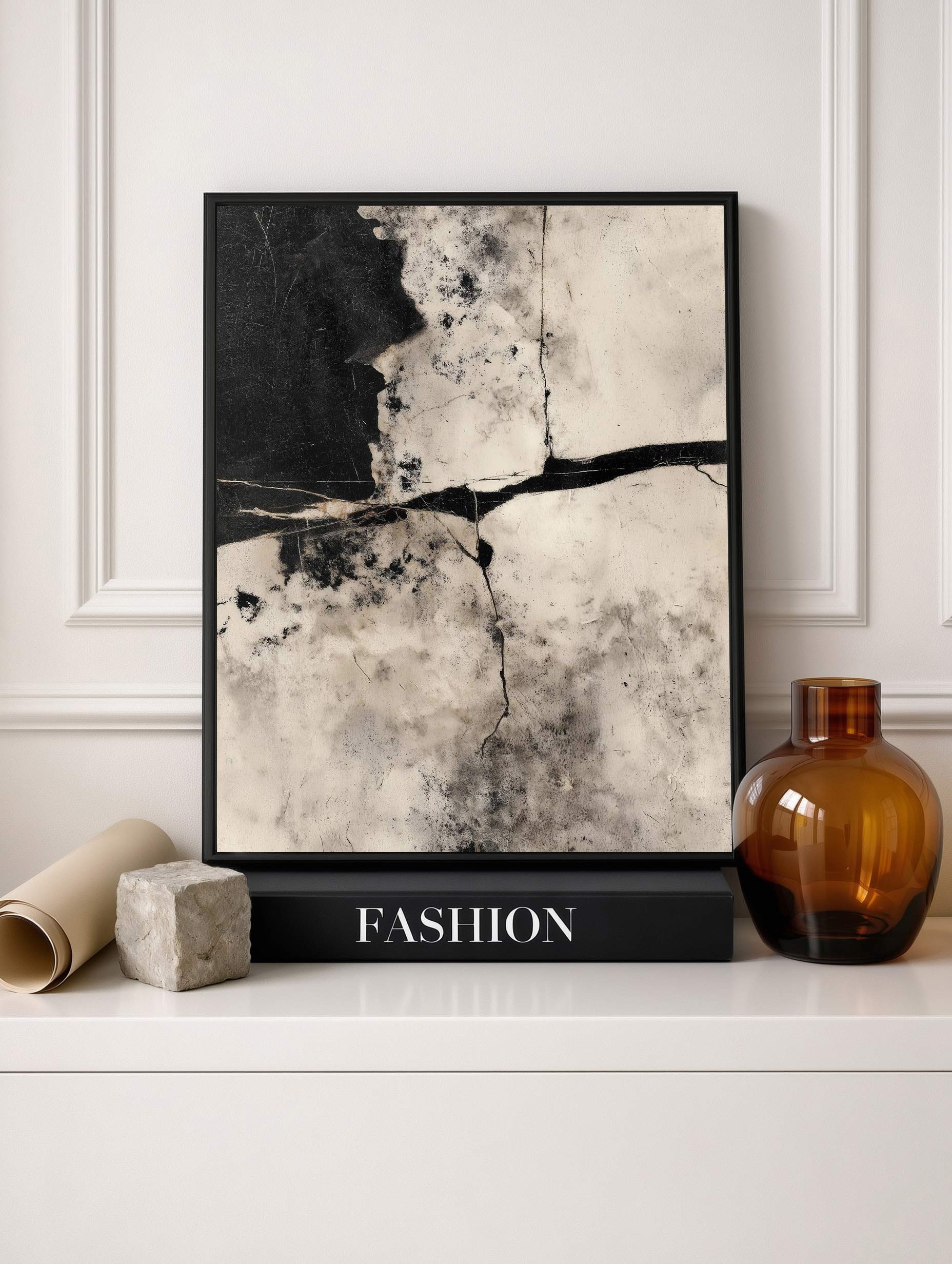 Abstract Texture Poster Mockup