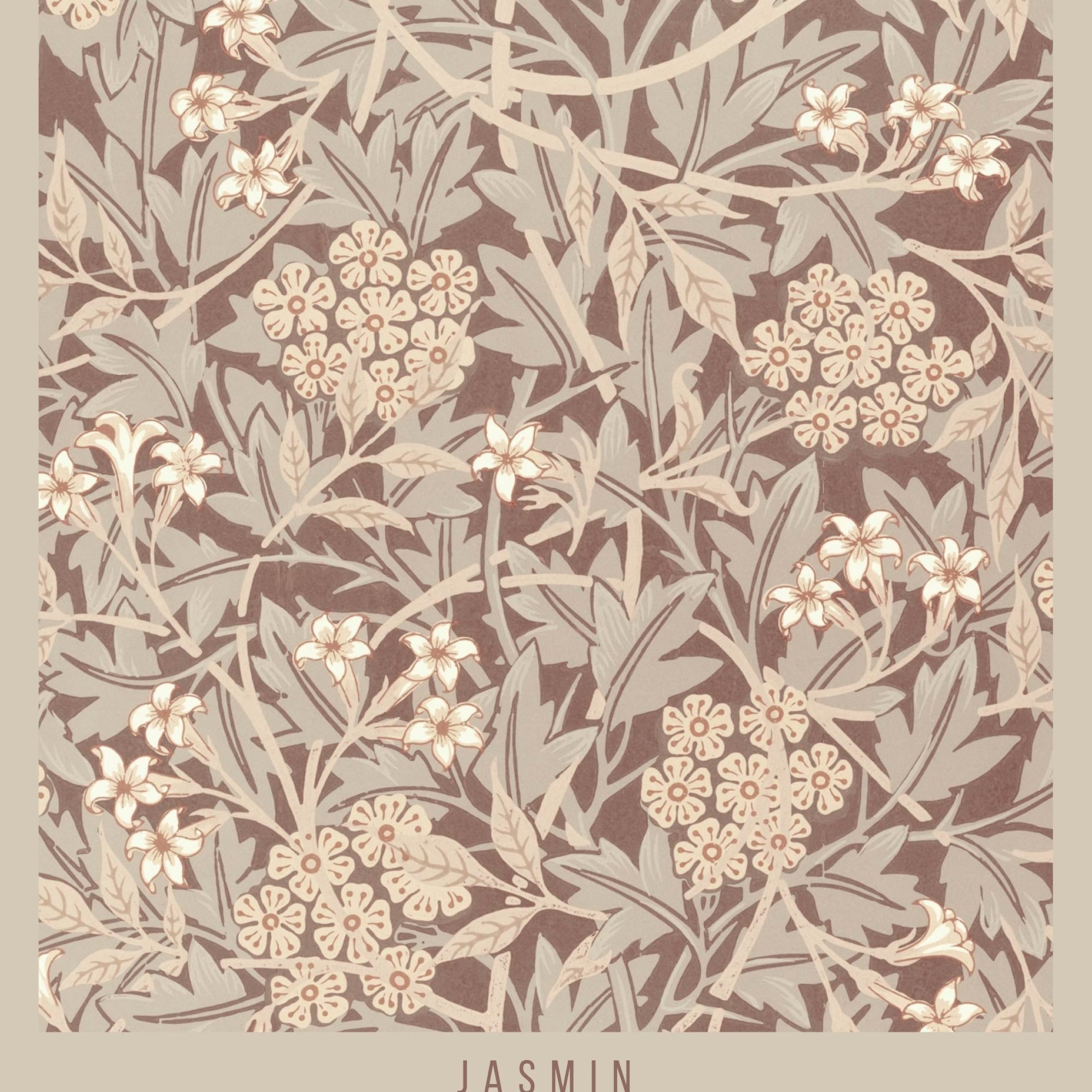 Jasmine William Morris Art Print No 2