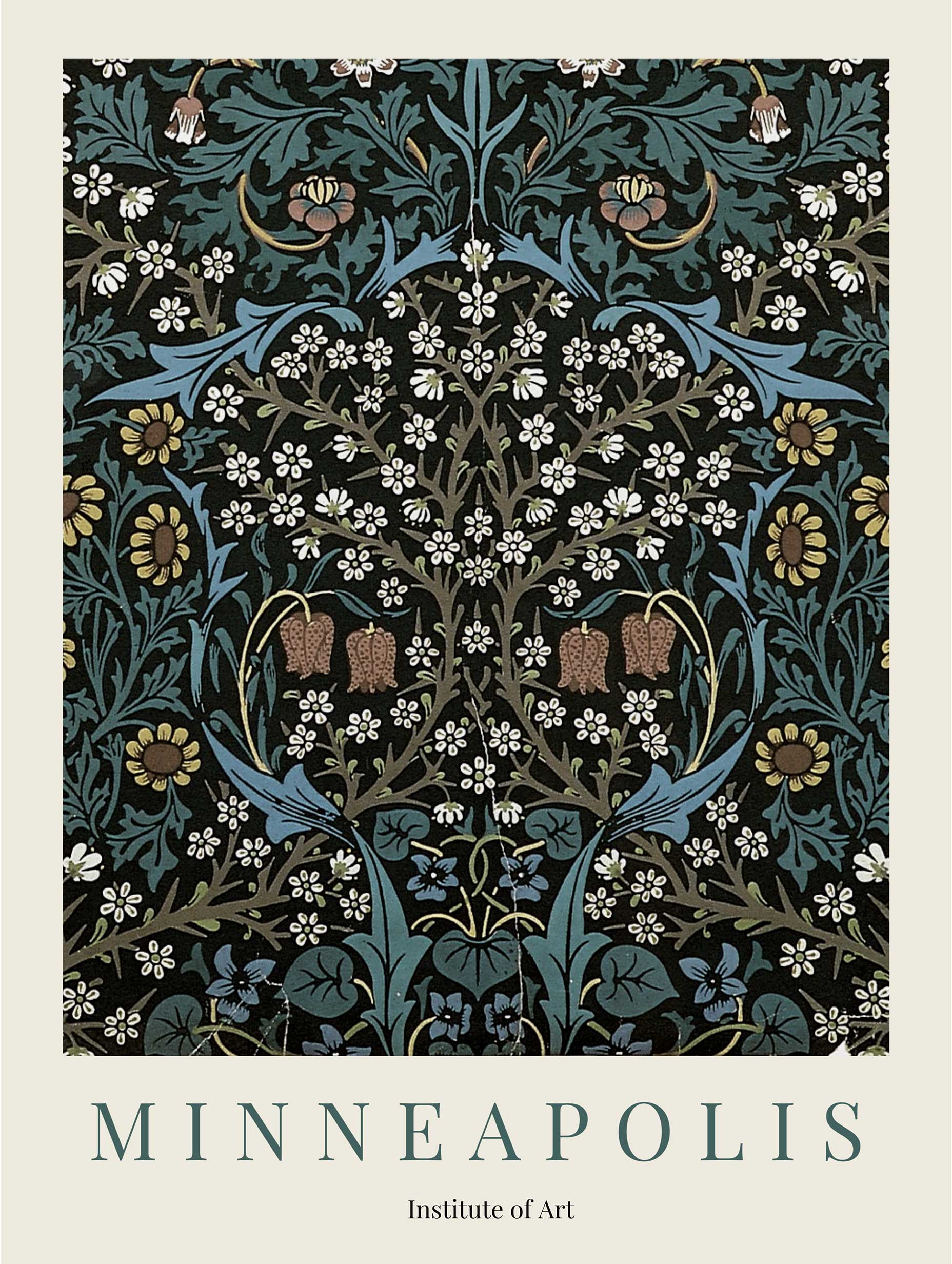 Minneapolis William Morris Art Print